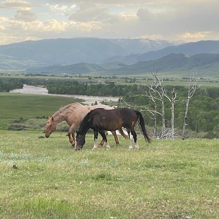 Pine Creek Cabin Livingston Montana Villa Esterno foto