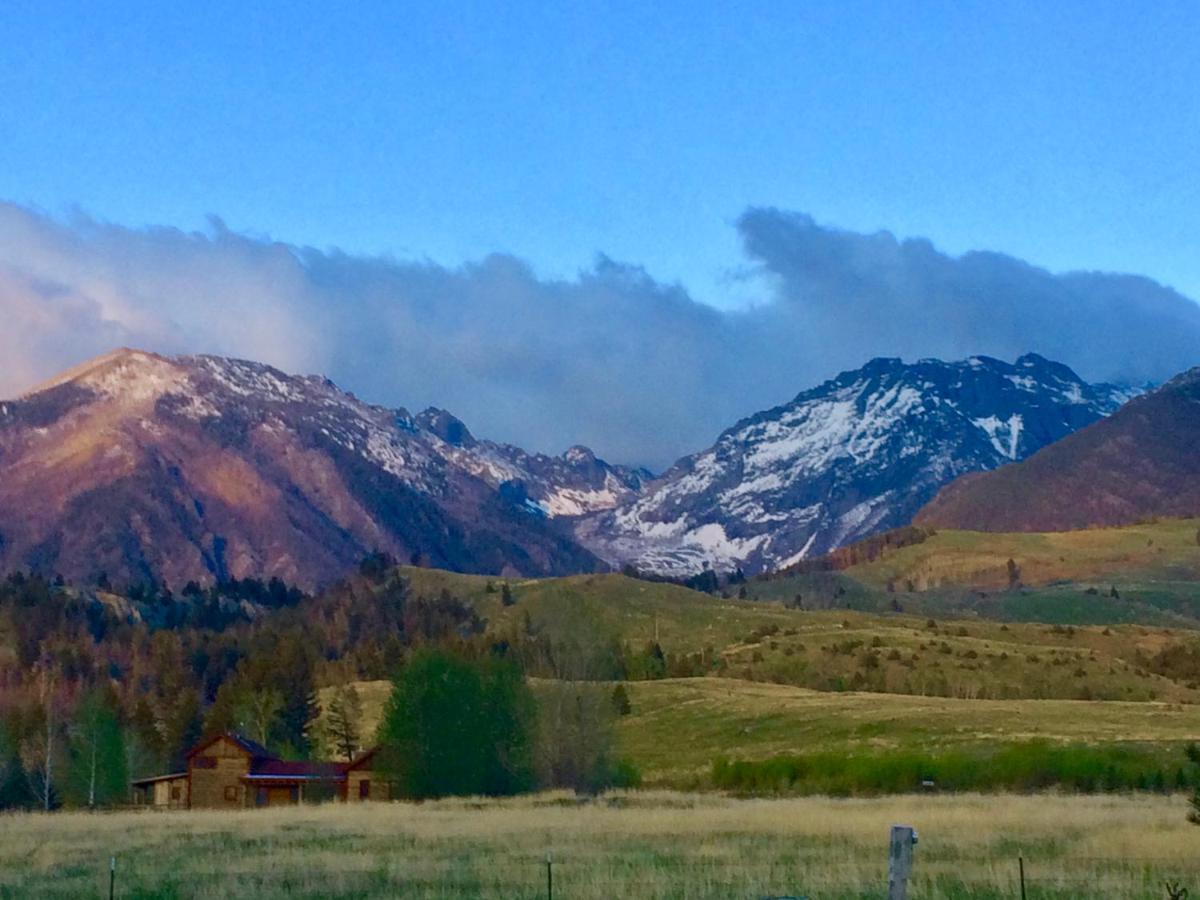 Pine Creek Cabin Livingston Montana Esterno foto