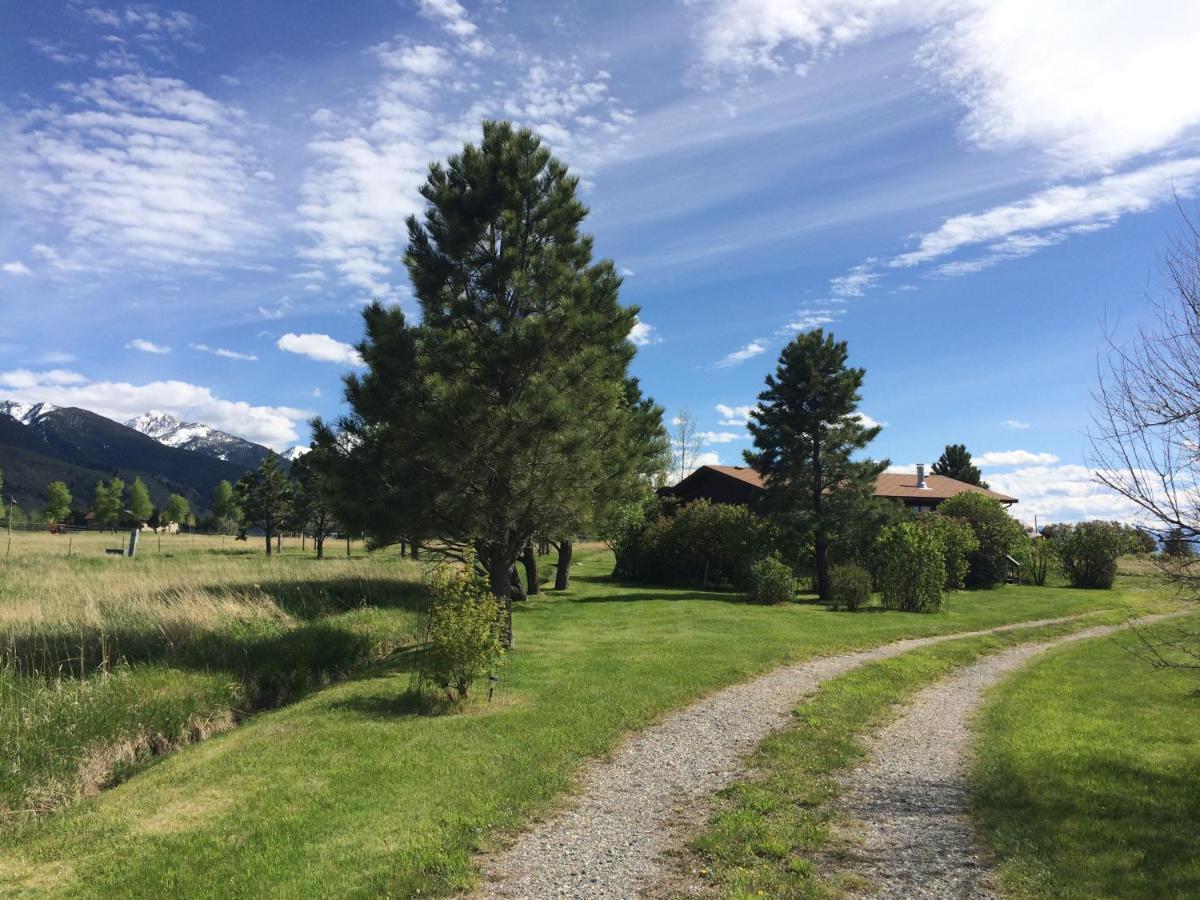 Pine Creek Cabin Livingston Montana Esterno foto