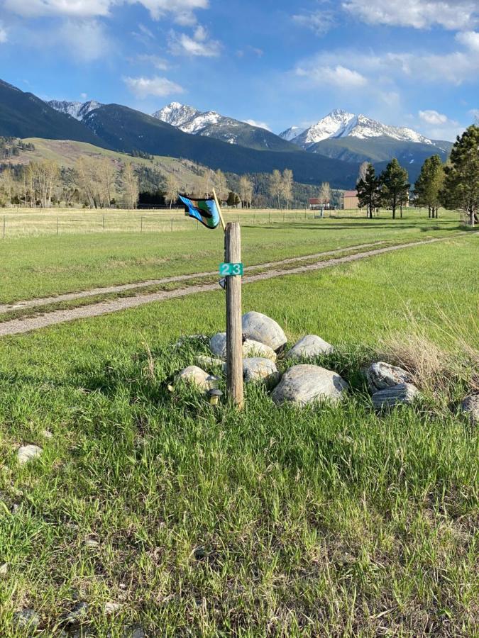 Pine Creek Cabin Livingston Montana Esterno foto