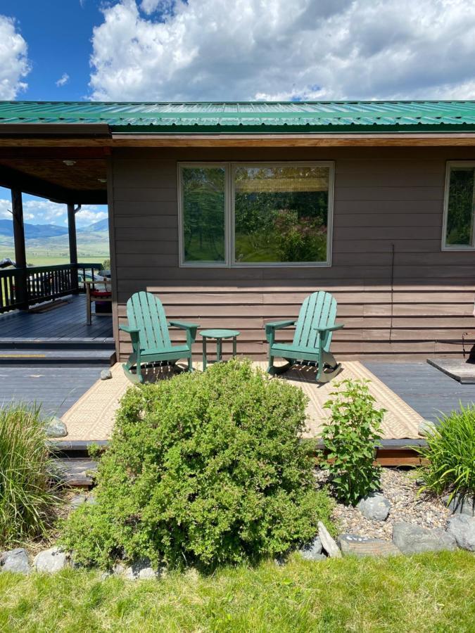 Pine Creek Cabin Livingston Montana Esterno foto