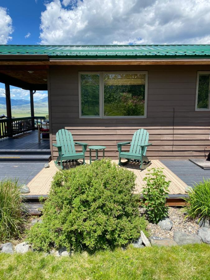 Pine Creek Cabin Livingston Montana Villa Esterno foto