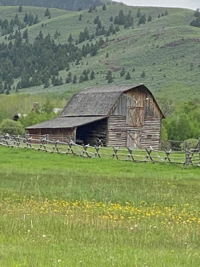 Pine Creek Cabin Livingston Montana Esterno foto