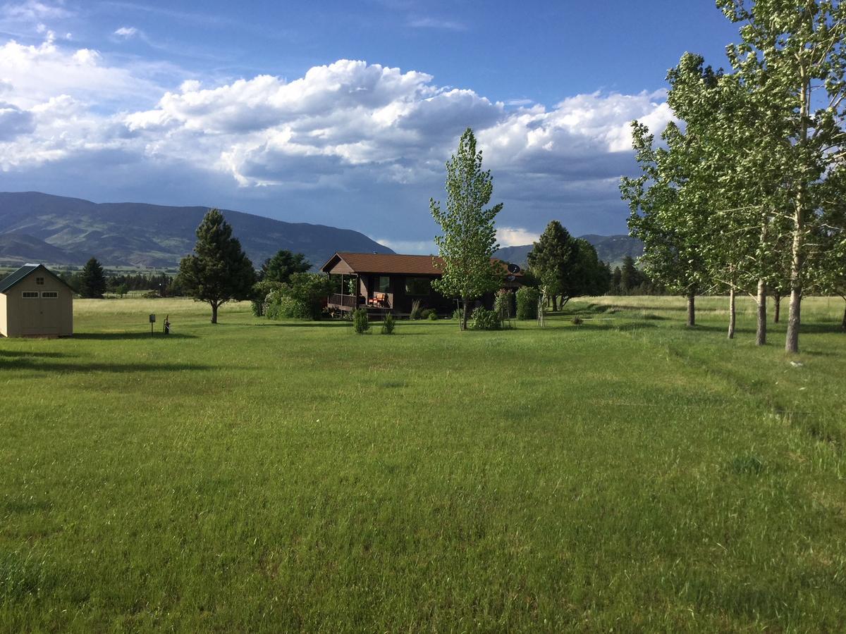 Pine Creek Cabin Livingston Montana Esterno foto