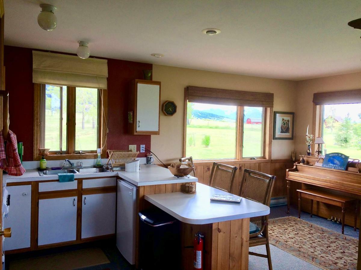 Pine Creek Cabin Livingston Montana Esterno foto